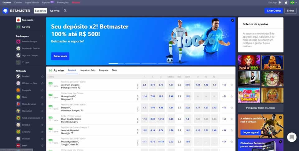 Jogos de hoje je